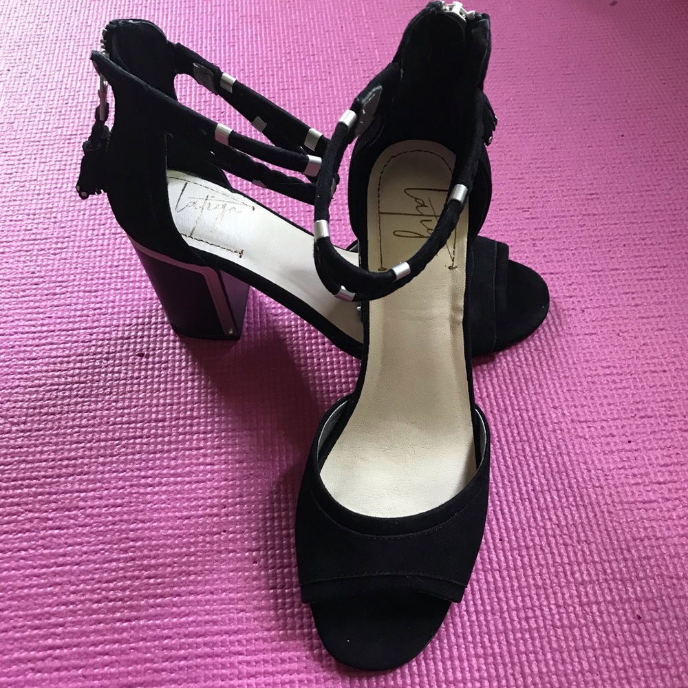 Latigo | Leather Block Heel Sandal with Ankle Strap 🖤 - Picture 3 of 11